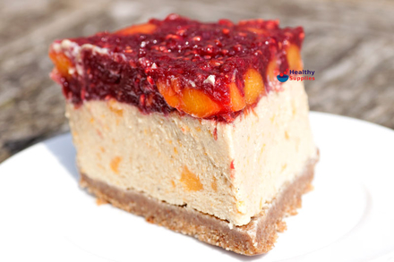 Peach Melba Cheesecake