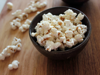 Savoury Popcorn. (via hskillet.blogspot.co.uk)