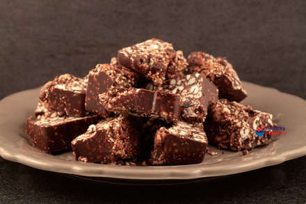 Raw Chocolate Spelt Crispy Bites