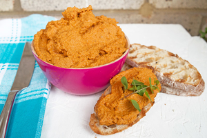 Pumpkin & Sun Dried Tomatoes Spread