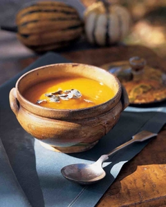 Pumpkin and Chestnut Soup (via marthastewart.com)
