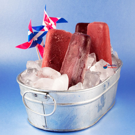 Strawberry & Cherry Ice Lolly