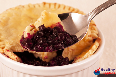 Gluten-Free Purple Berry Compote