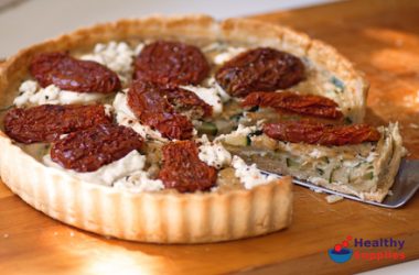 Sun-Dried Tomato and Goat's Cheese Quiche