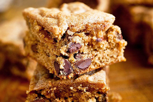 Almond Butter Quinoa Blondies (via eatingwell.com)