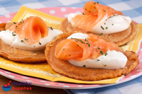 Smoked Salmon Blinis