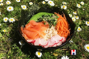 Salmon Sushi Bowl