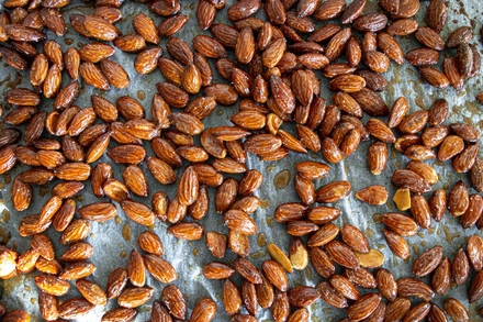 Roasted Honey Almonds