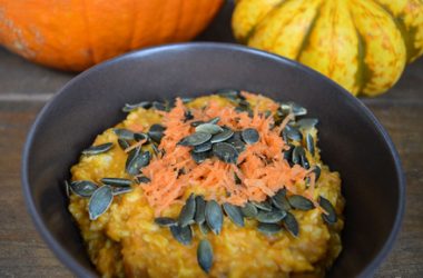 Savoury Pumpkin & Carrot Porridge