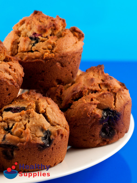 Scoffins (Rice Bran Muffins)