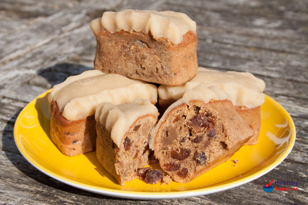 Simnel Cake Slices