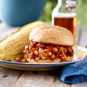 Tuesday: Pinto Bean Sloppy Joe (via eatingwell.com)