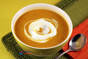 Roasted Butternut Squash & Parsnip Soup