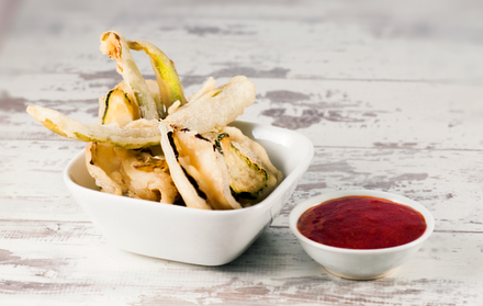 Crispy Rice Flour Tempura