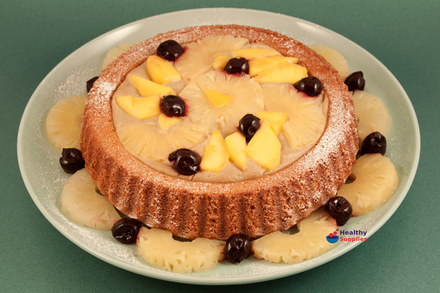 Tropical Fruit Flan