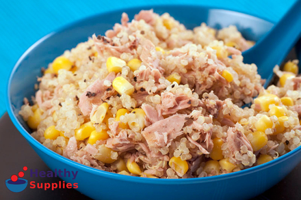 Tuna, Sweetcorn and Quinoa Salad