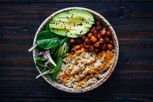 Vegan Buddha Bowl (via wellandfull.com)