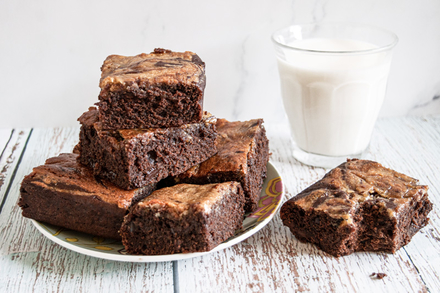 Tahini Swirl Vegan Brownies