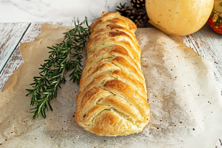 Lentil & Vegetable Vegan Wellington