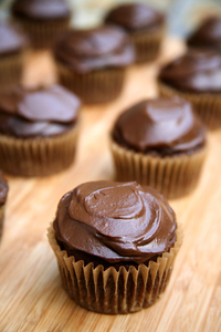 Vegan Chocolate Cupcakes (via popsugar.com)
