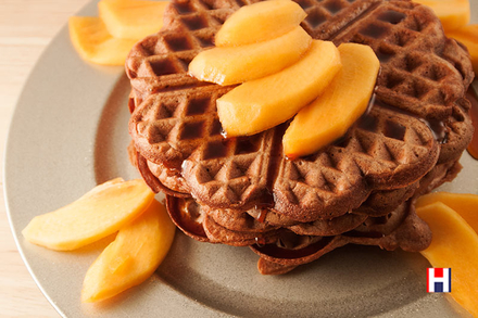 Wintertime Sweet Waffles