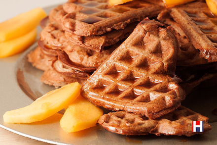 Wintertime Sweet Waffles