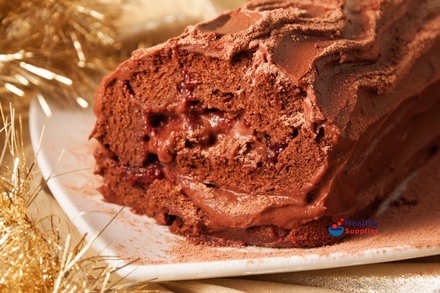 Yuletide Chocolate Log