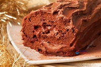 Yuletide Chocolate Log