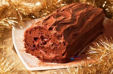 Yuletide Chocolate Log