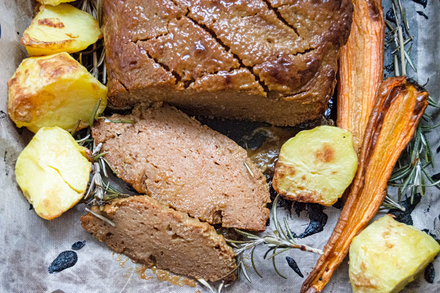 Sweet Mustard Glazed Seitan