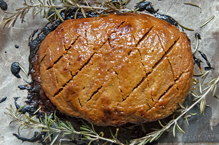 Sweet Mustard Glazed Seitan