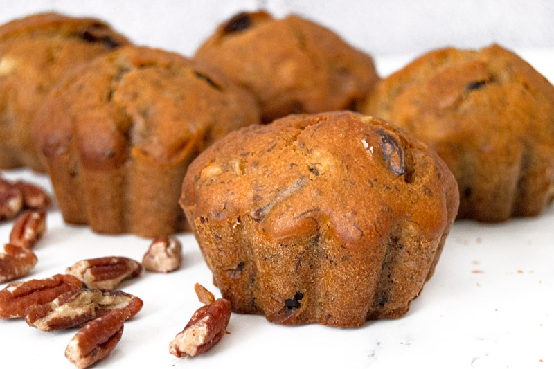 Banana & Chia Muffins