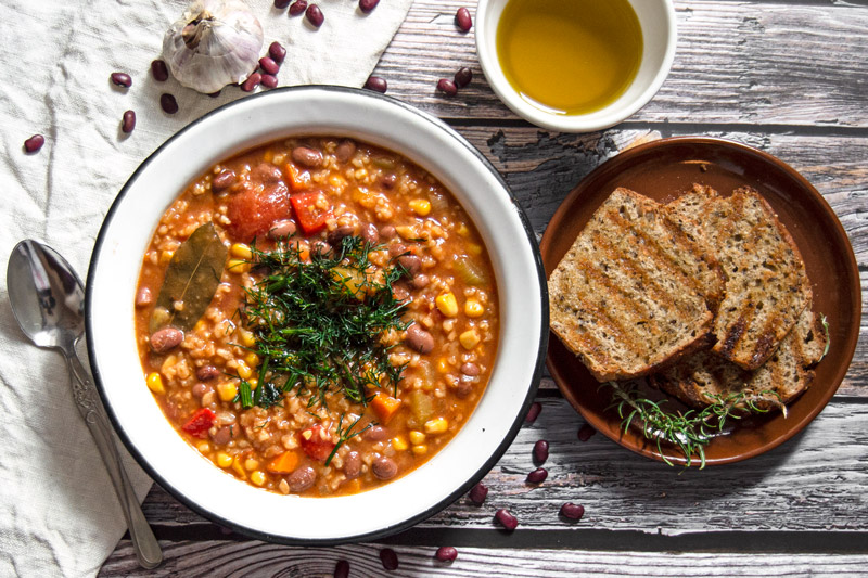 Rice & Red Bean Soup