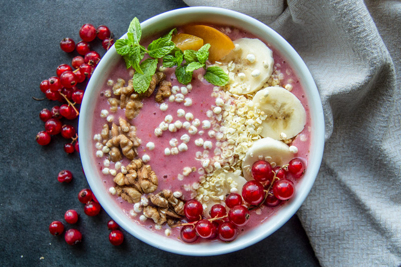 Bean &#038; Fruit Smoothie Bowl