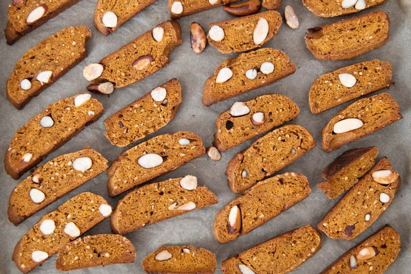 Brazil Nut & Pumpkin Biscotti