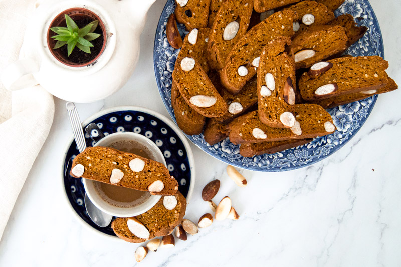 Brazil Nut & Pumpkin Biscotti