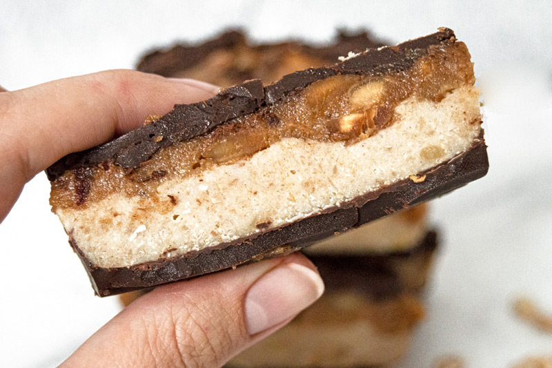 Vegan Snicker Bars