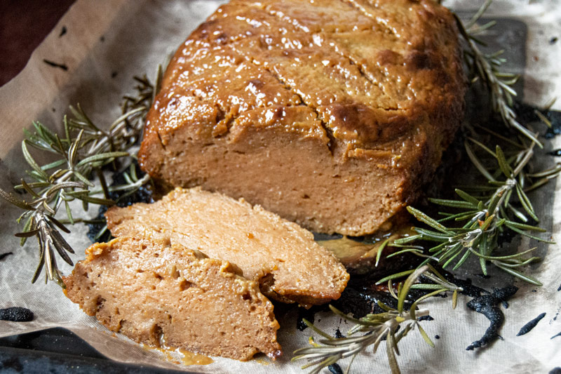 Sweet Mustard-Glazed Seitan