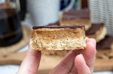 Vegan and Gluten-Free Millionaire's Shortbread