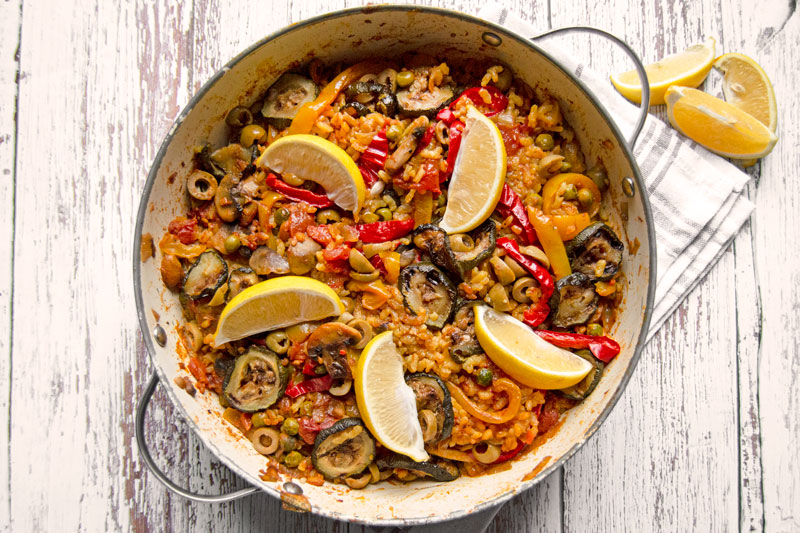 Plant Based Paella