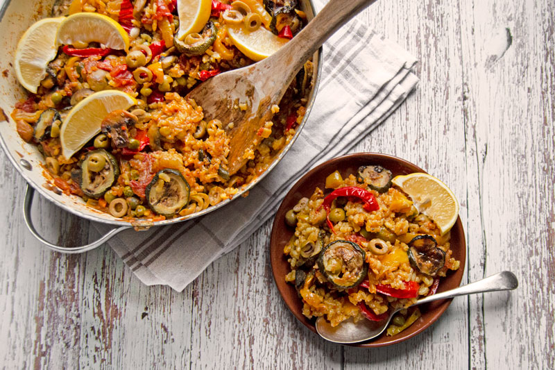 Plant Based Paella