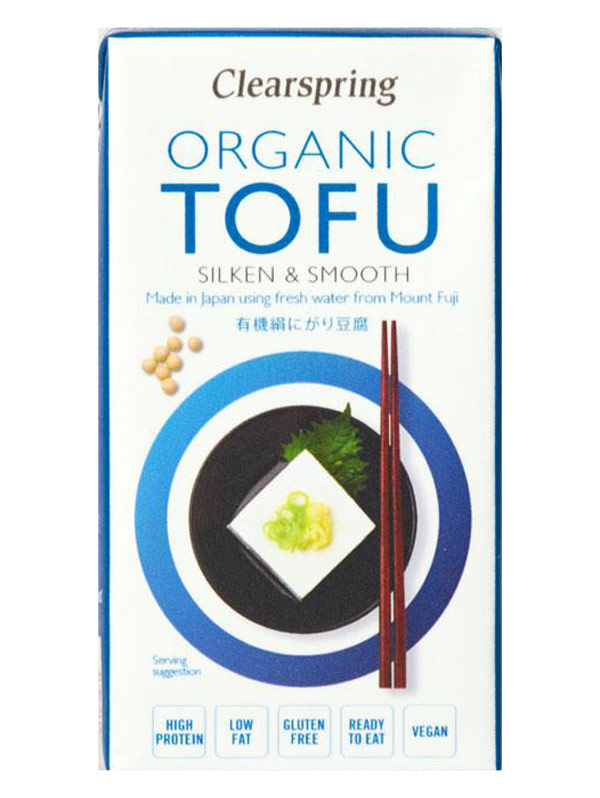 Organic Silken & Smooth Tofu 300g (Clearspring)