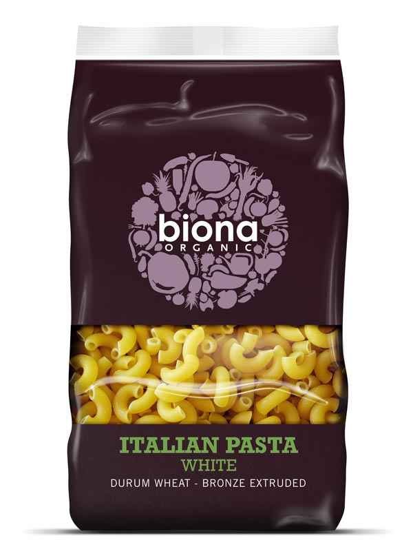 White Macaroni Pasta, Organic 500g (Biona)