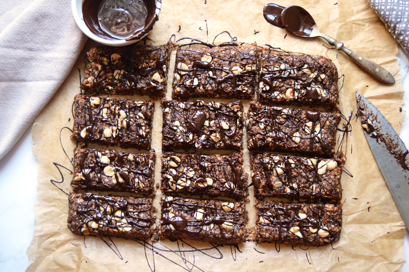 Chocolate &#038; Hazelnut Bars