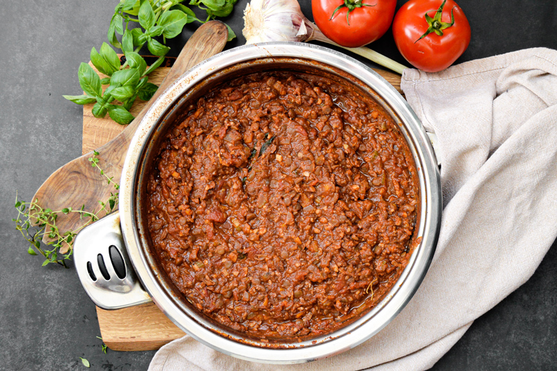 Walnut &#038; Lentil Bolognese