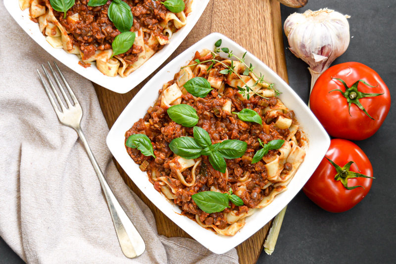 Walnut &#038; Lentil Bolognese