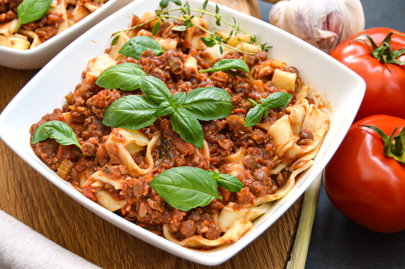 Walnut &#038; Lentil Bolognese