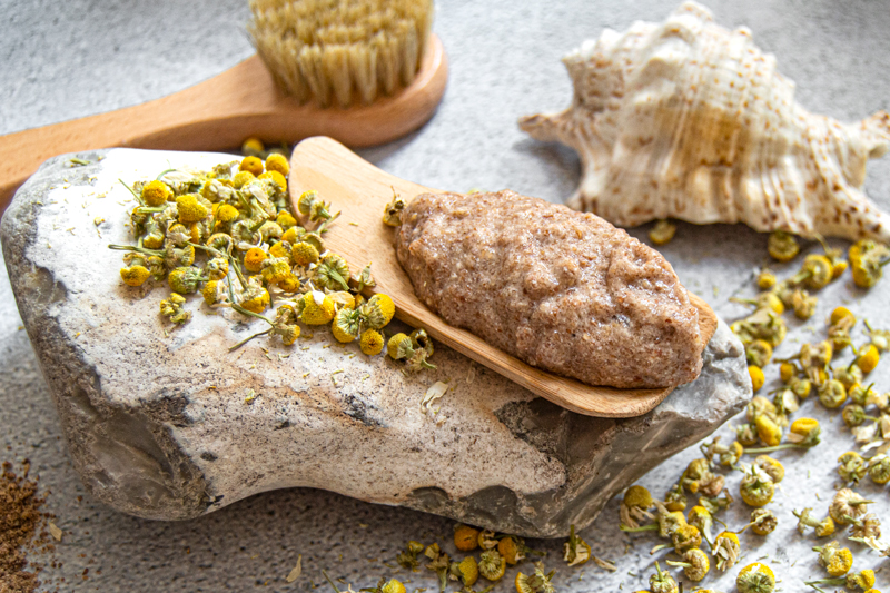 Calming Flaxseed Face Mask