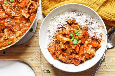 Vegan Pasta e Fagioli (Creamy Bean Pasta)