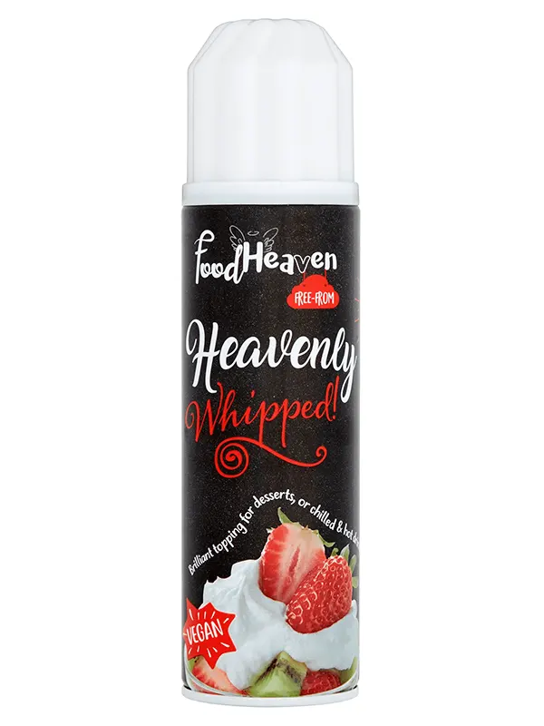 Heavenly Whipped Dairy Free Aerosol Cream 200ml (Food Heaven)